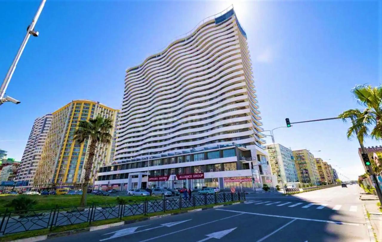 Sea View Studio Apartment In Orbi Residence Batumi Exteriér fotografie